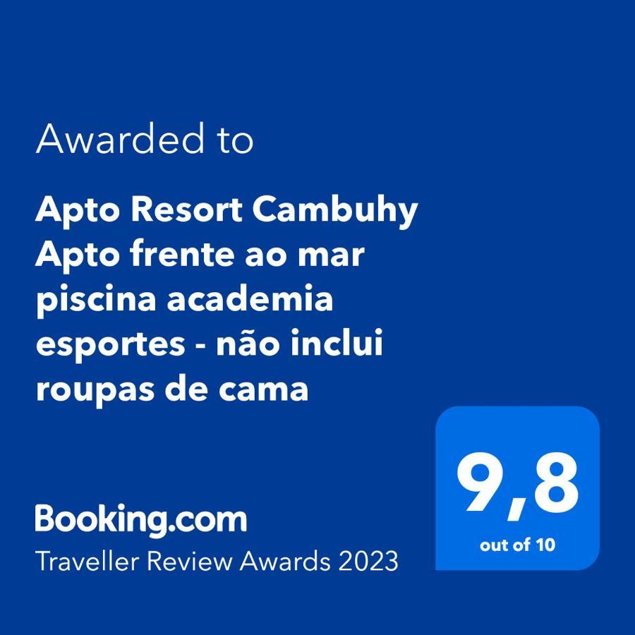 Apto Resort Cambuhy Frente Mar Piscina Academia Matinhos Dış mekan fotoğraf